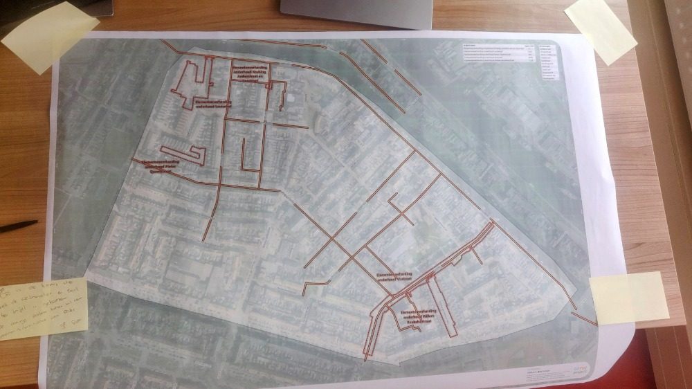 Wijkkaart gebiedsgericht werken