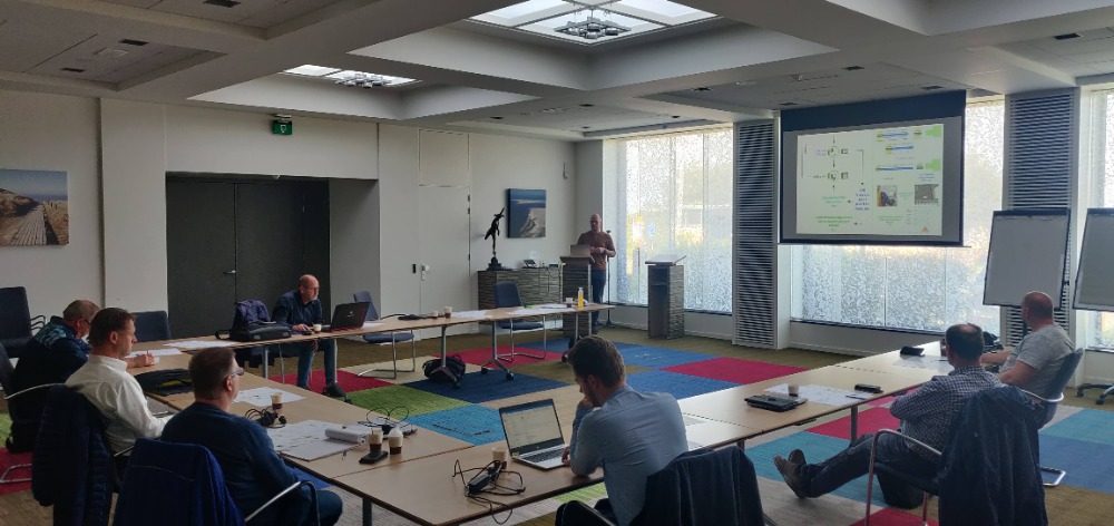 Watergang en kaartlaag in Den Helder